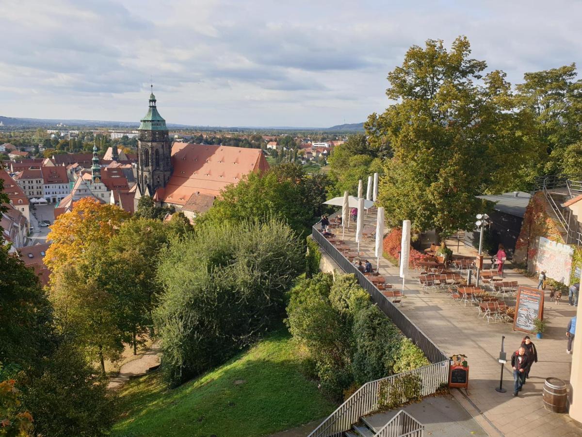 Ferienwohnung Weisses Ross Pirna Exteriör bild