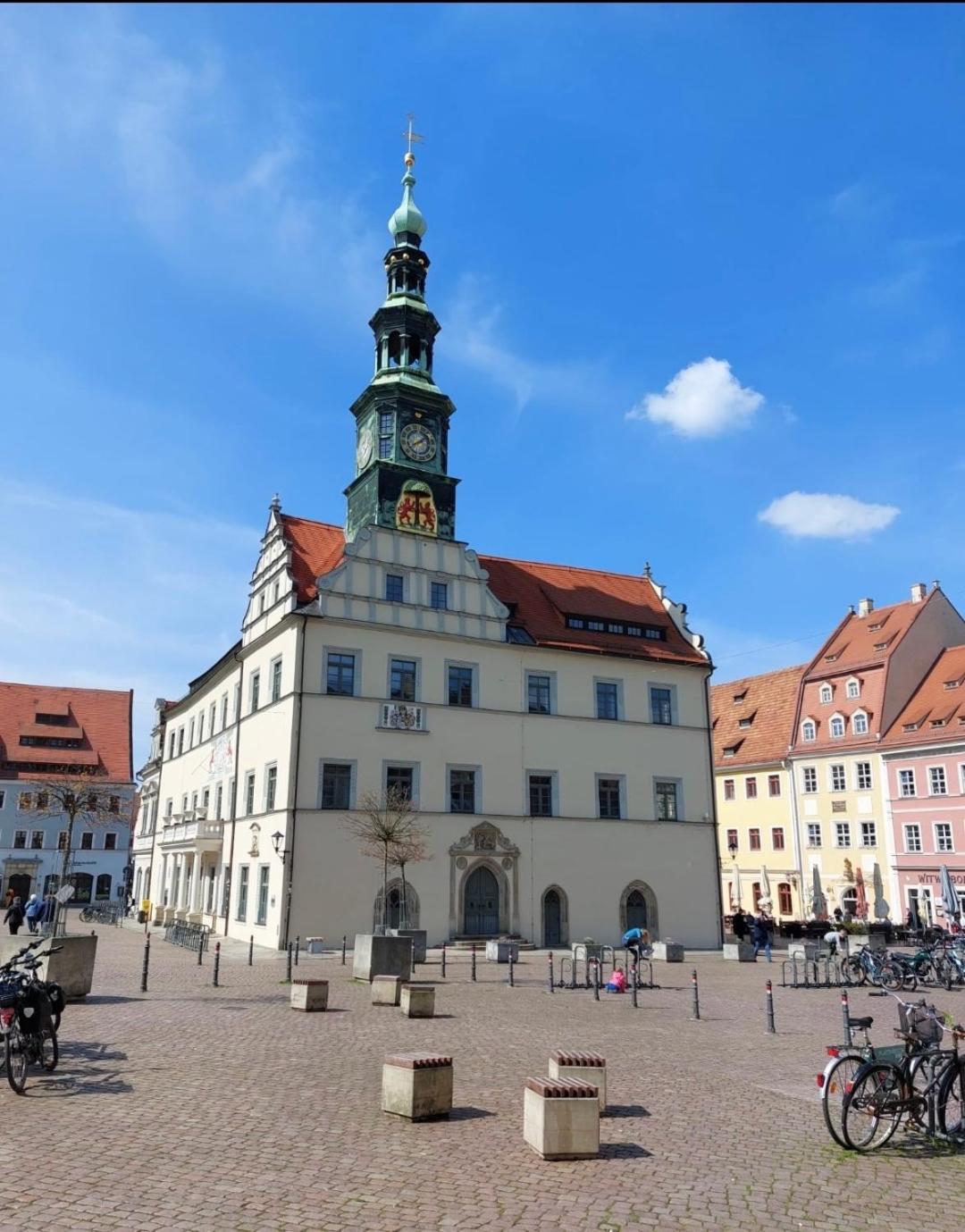 Ferienwohnung Weisses Ross Pirna Exteriör bild